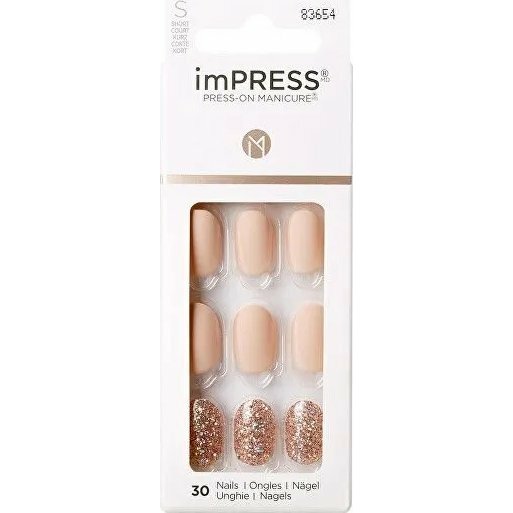 KISS ltd Self-adhesive nails imPRESS Evanesce