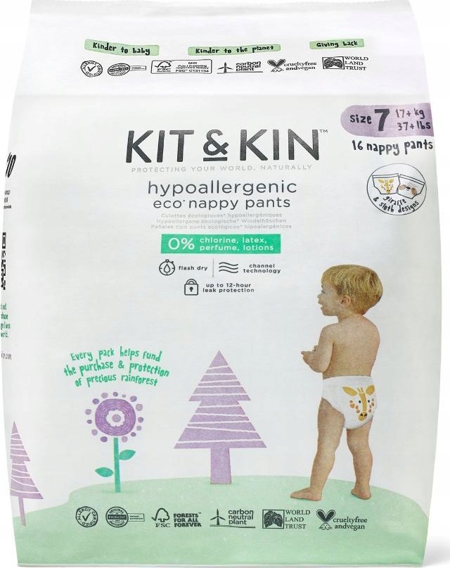 Kit and Kin , Pieluchomajtki Nappy Pants