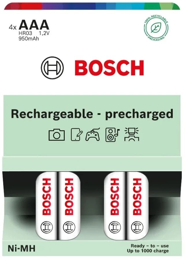 Kita  WSTĘPNIE NAŁADOWANY BOSCH 4AAA HR03B4P950/00