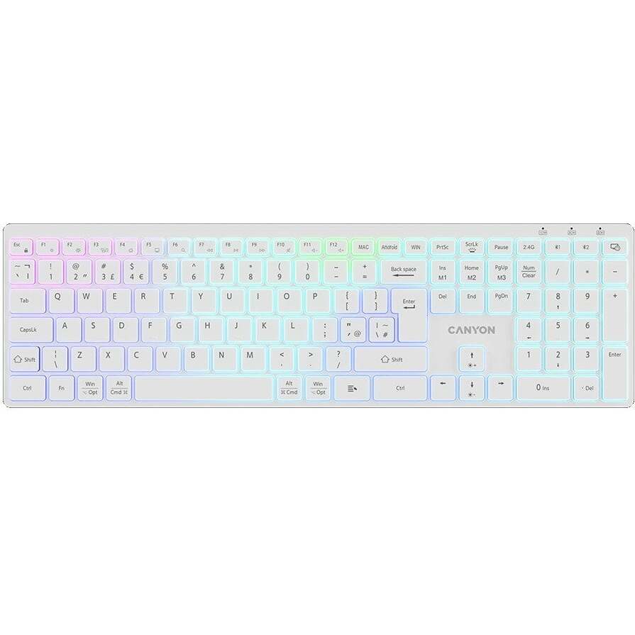 Klawiatura Canyon HKB-W11 (CNS-HBTK11W) | 5291485017477