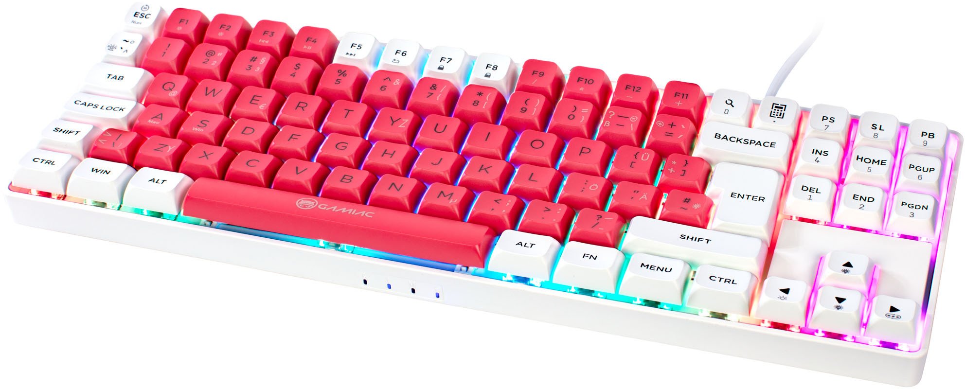 Klawiatura Gamiac TKL90G Kailh Red (GAKM-G90DW1R