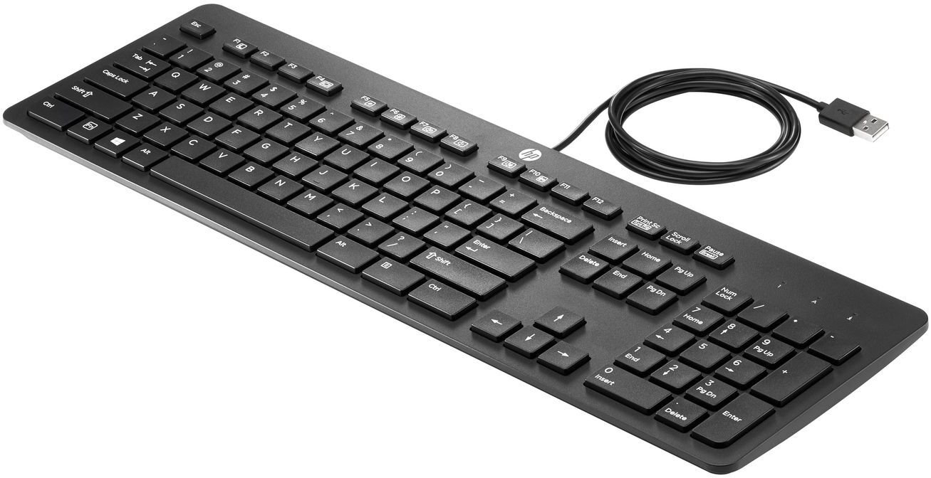 Klawiatura HP USB Business Slim DE
