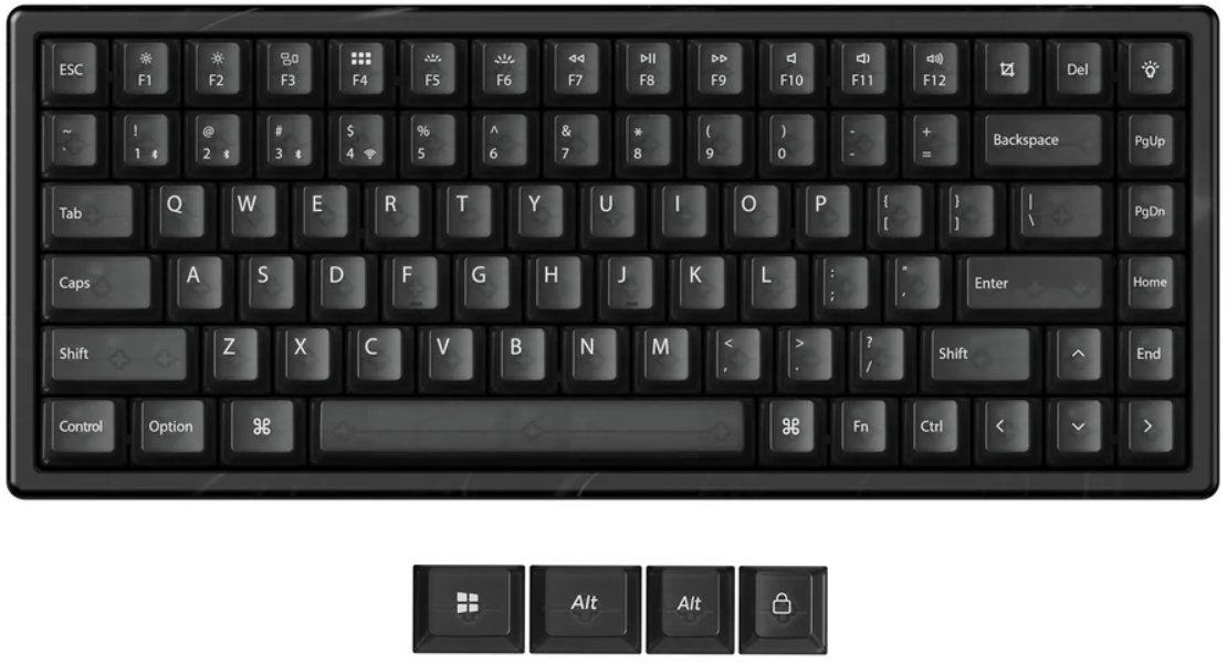 Klawiatura Keychron K2 HE Resin Edition