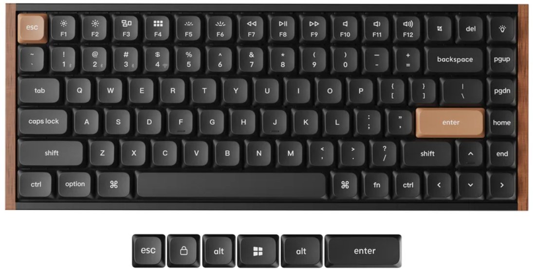 Klawiatura Keychron K3 HE Ultra-Fast Lime