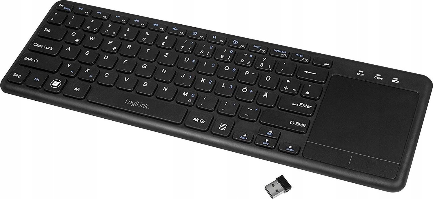 Klawiatura LogiLink LogiLink Tastatur Wireless Touchpad
