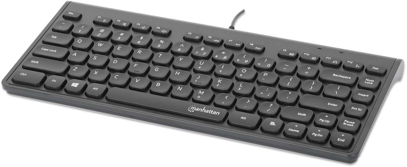 Klawiatura Manhattan Slim USB Mini (180702)