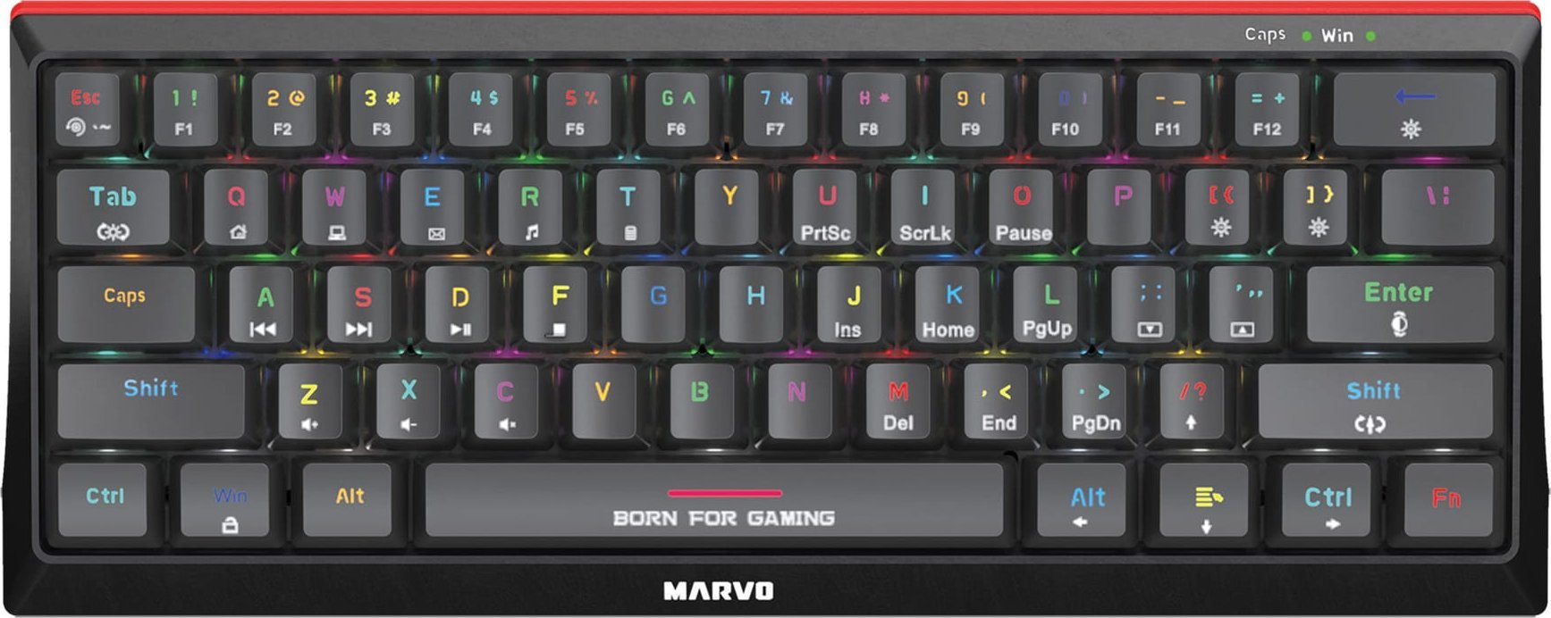 Klawiatura Marvo Hecate 61B Blue Switch