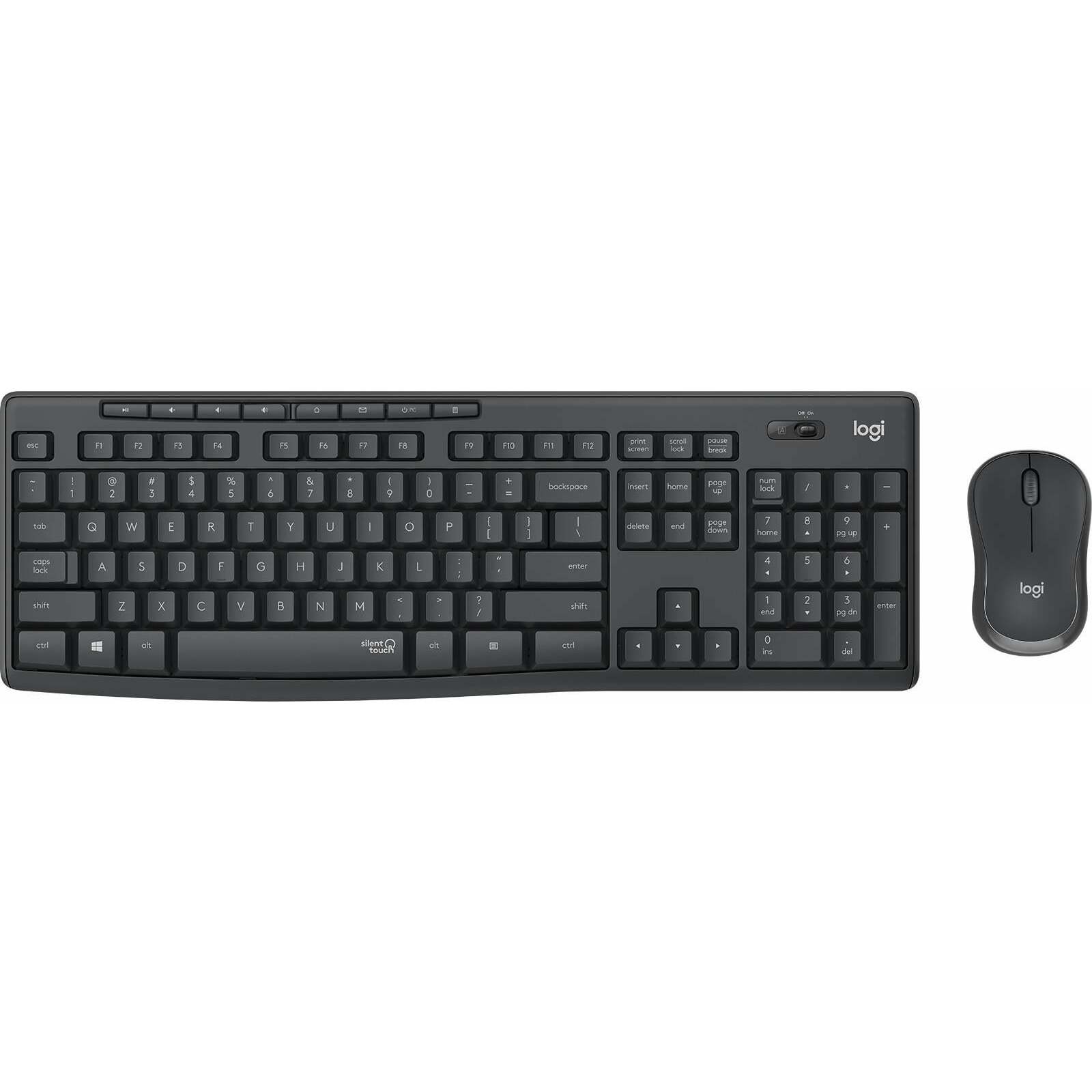 Klawiatura + Logitech MK295 Silent Combo