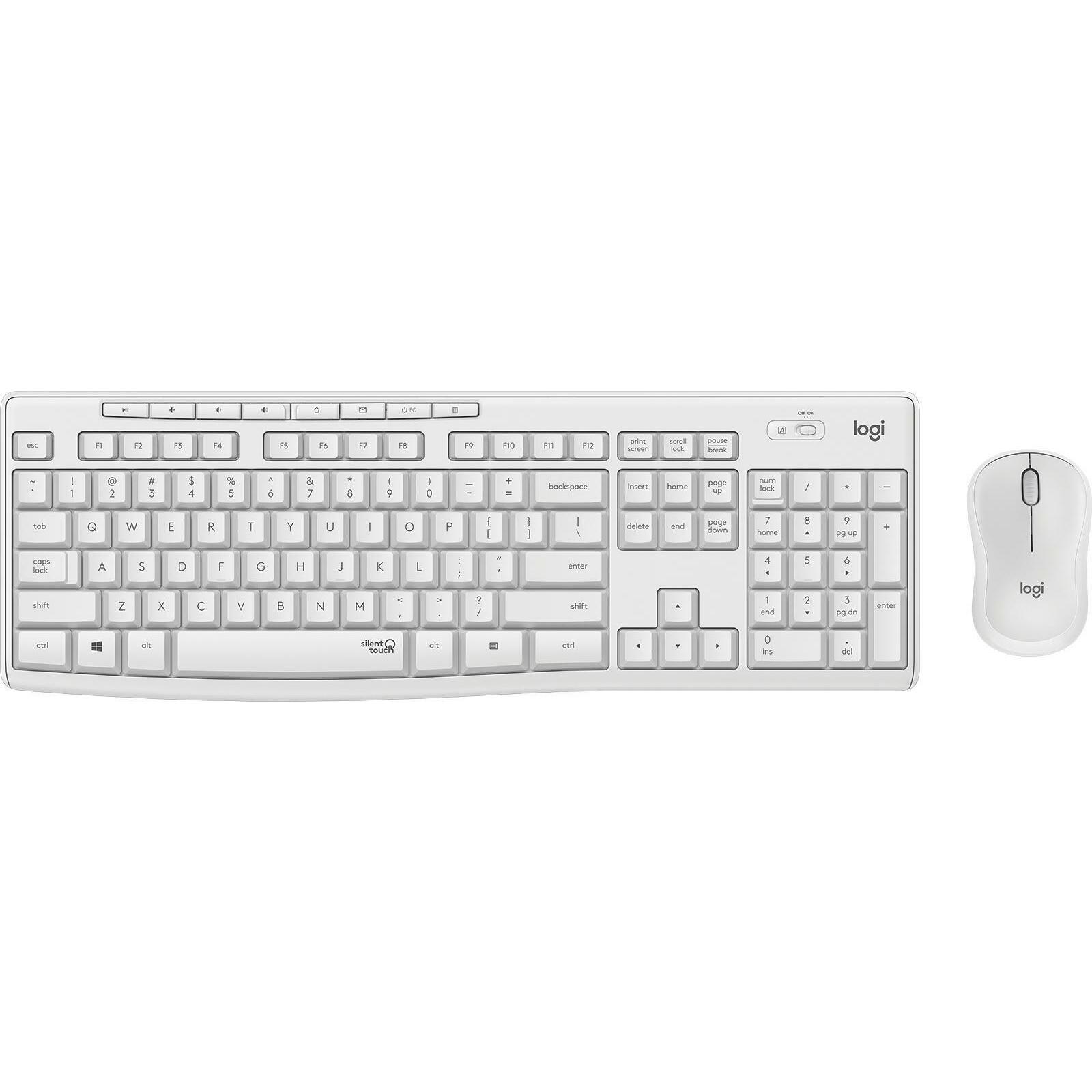 Klawiatura + Logitech MK295 Silent Wireless