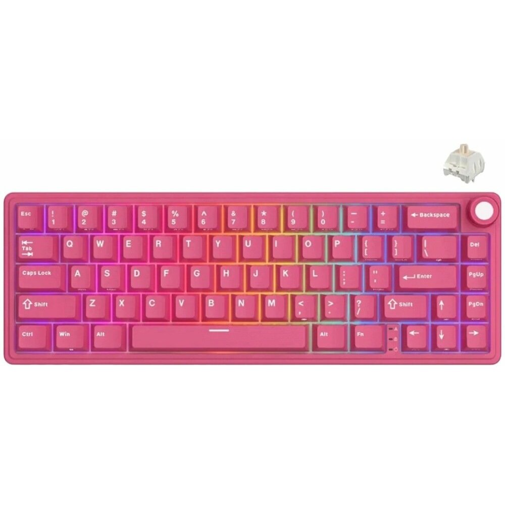 Klawiatura Royal Kludge R65 Berry Red
