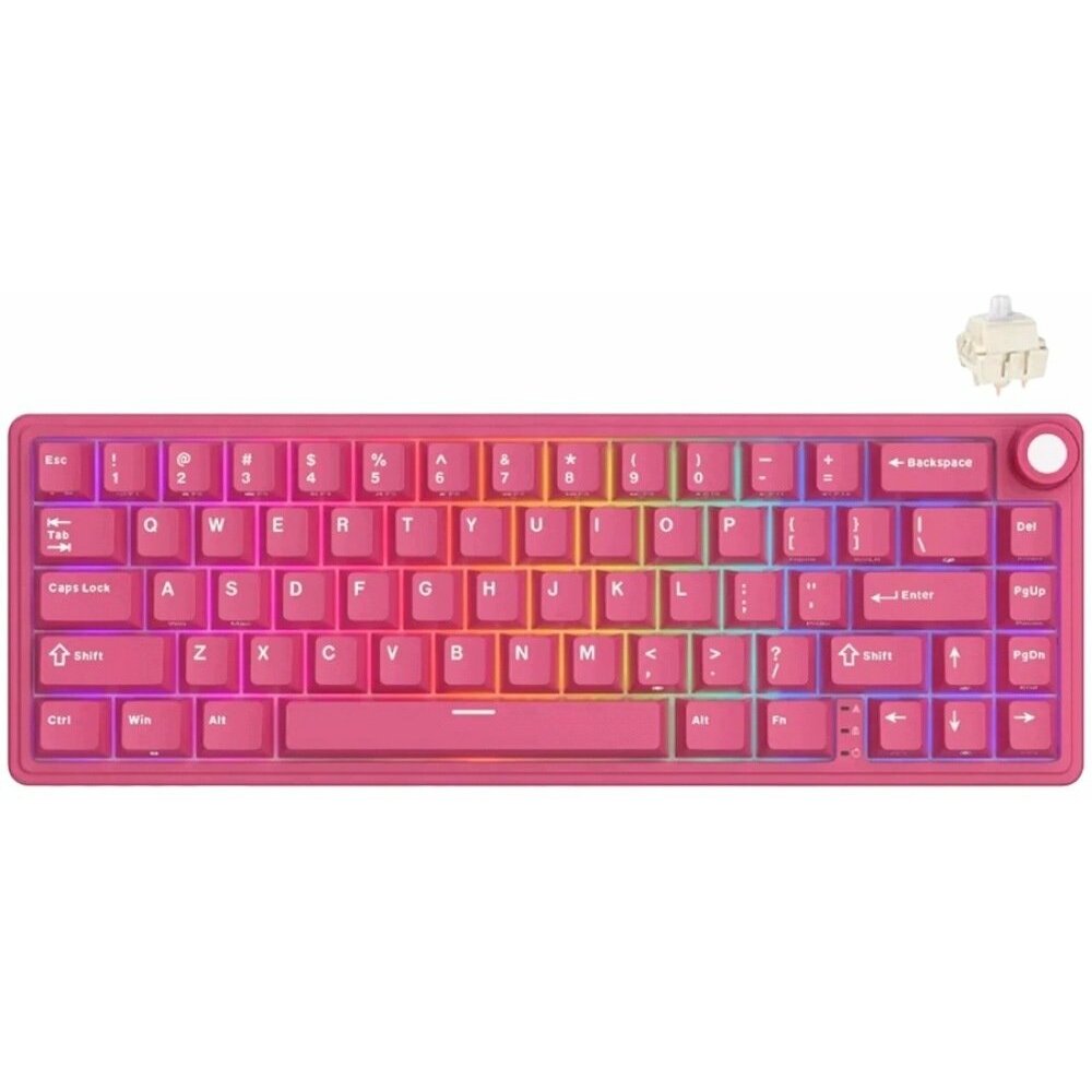 Klawiatura Royal Kludge R65 Berry Red