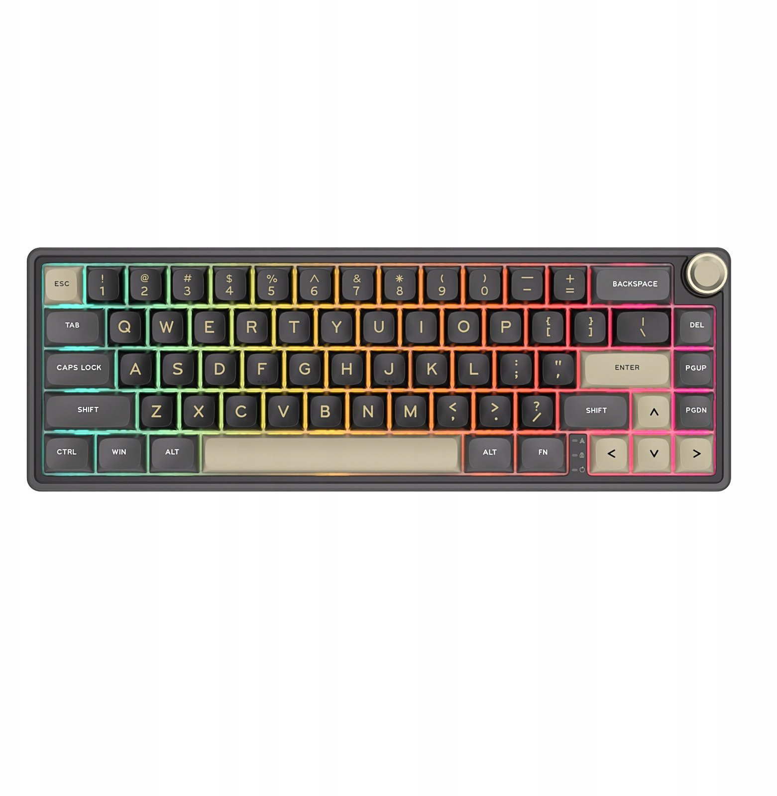 Klawiatura Royal Kludge R65 Phantom Chartreuse