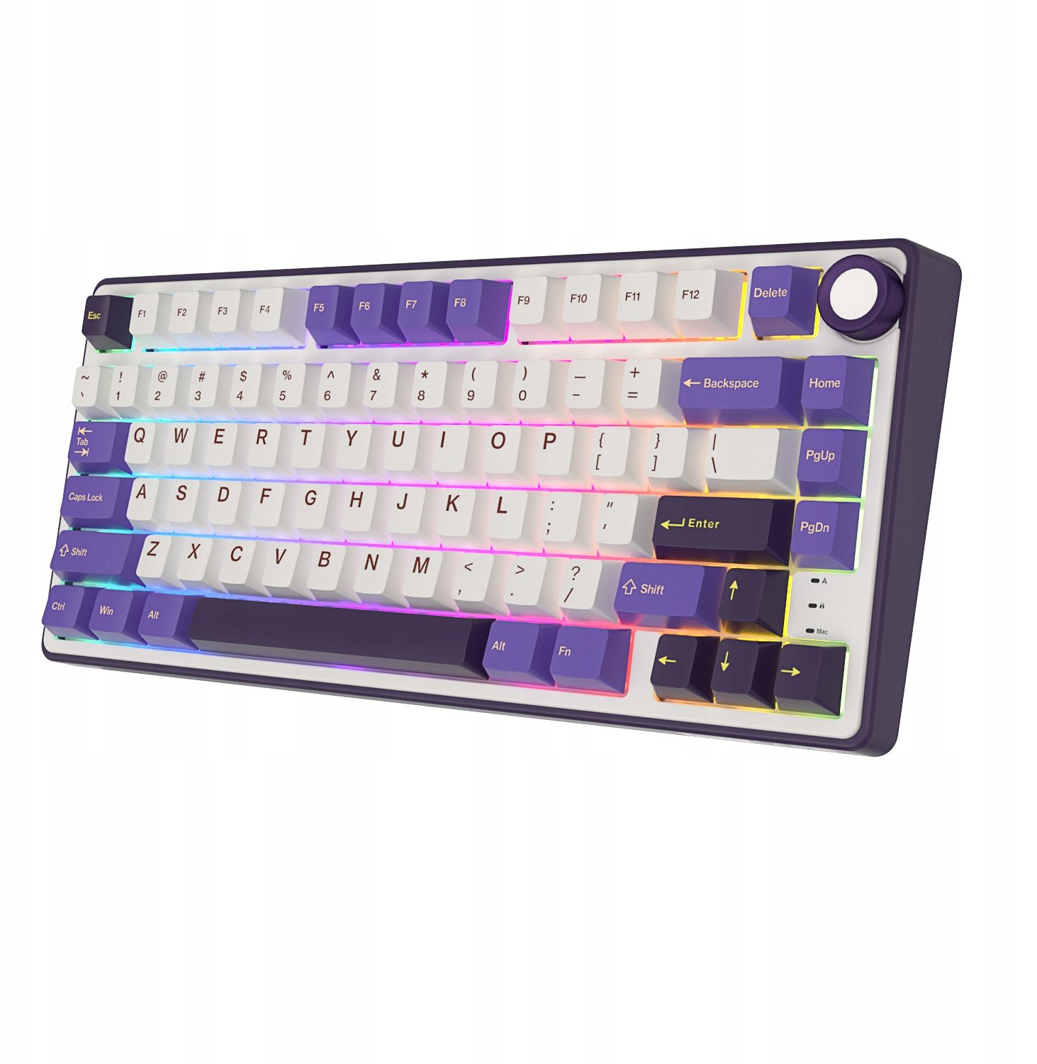 Klawiatura Royal Kludge R75 Blackberry Mousse