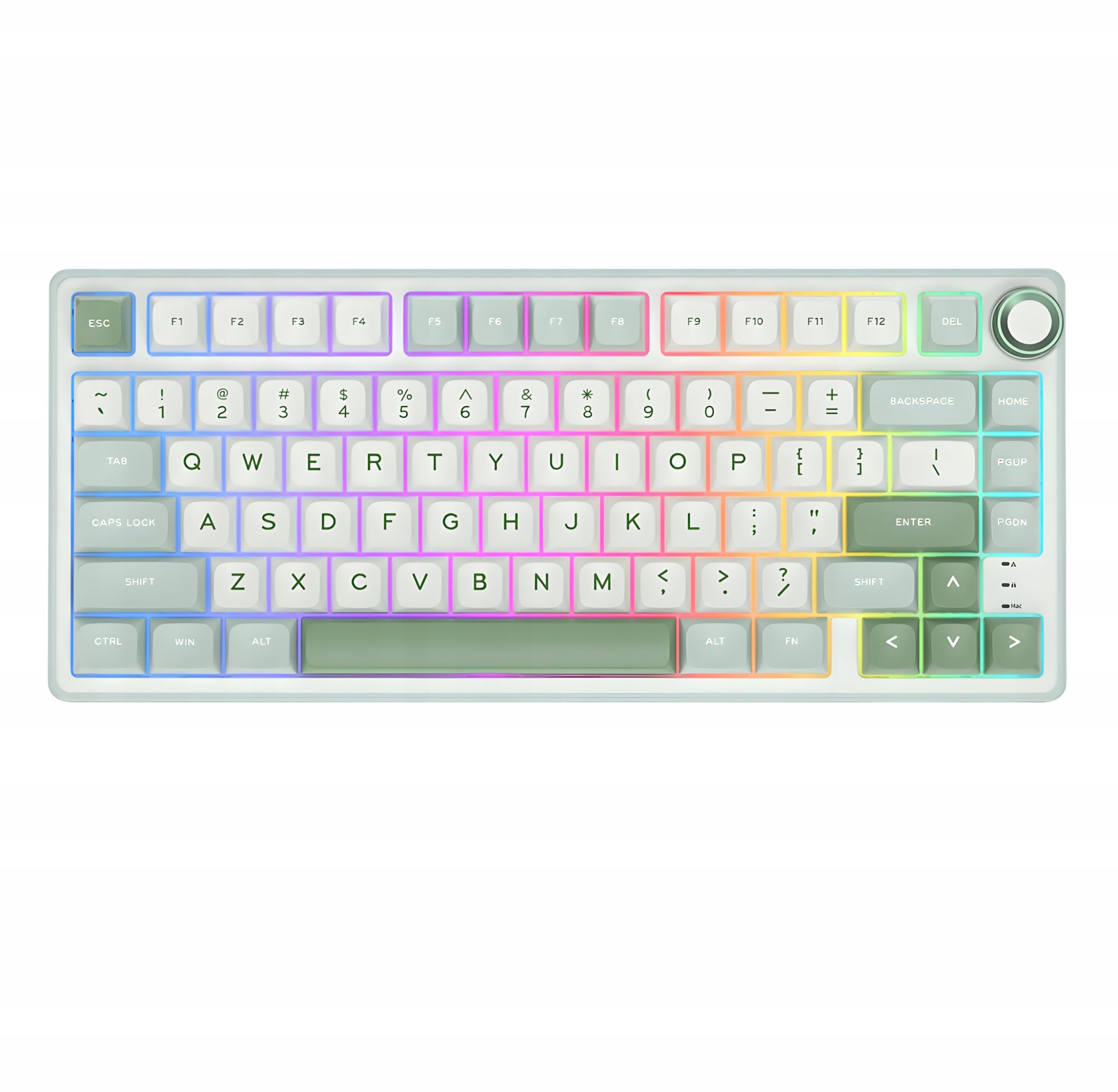 Klawiatura Royal Kludge R75 Sky Cyan