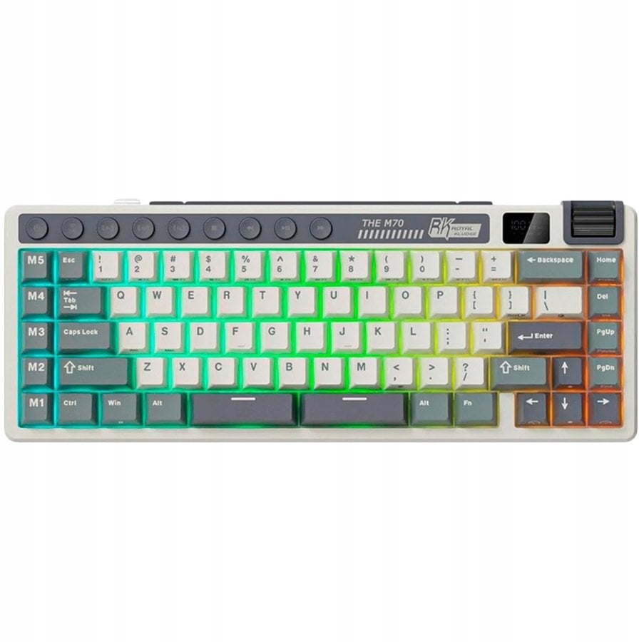 Klawiatura Royal Kludge RK M70 Cyan