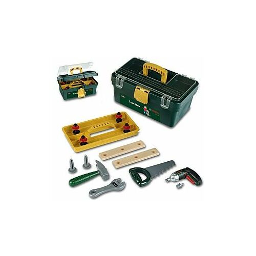 Klein  Tool box and Bosch screwdriver