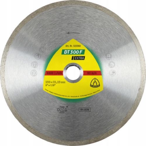 Klingspor    230mm x 22,2mm (325360)