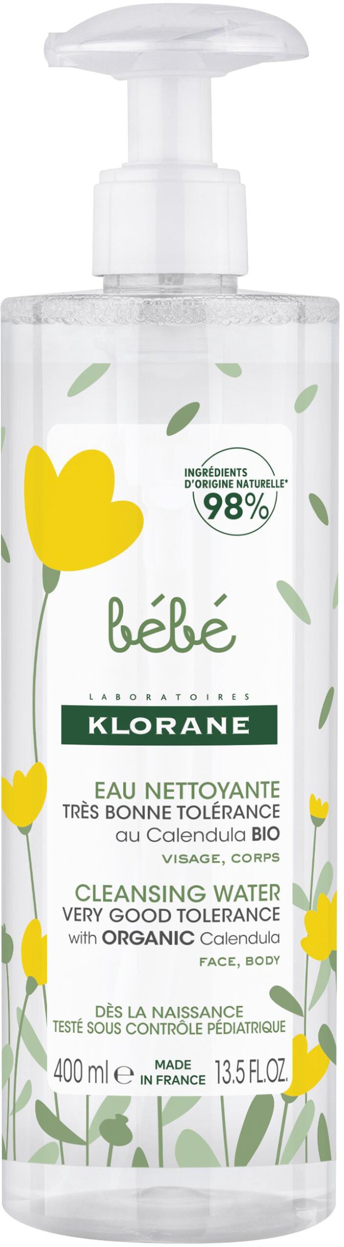 Klorane Klorane, Baby, Gentle Cleansing, Cleansing