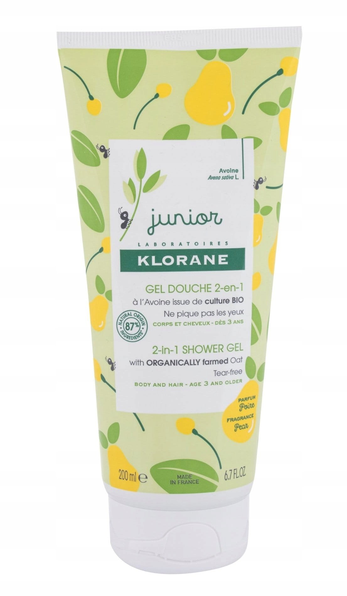 Klorane Klorane, Junior, Pear, Shower Gel
