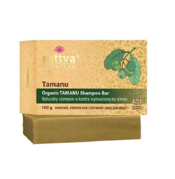 Klorane SATTVA_Organiczny  w kostce Tamanu 100g