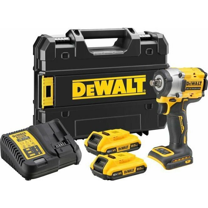 Dewalt 1/2" 18V 406Nm 2x2,0Ah