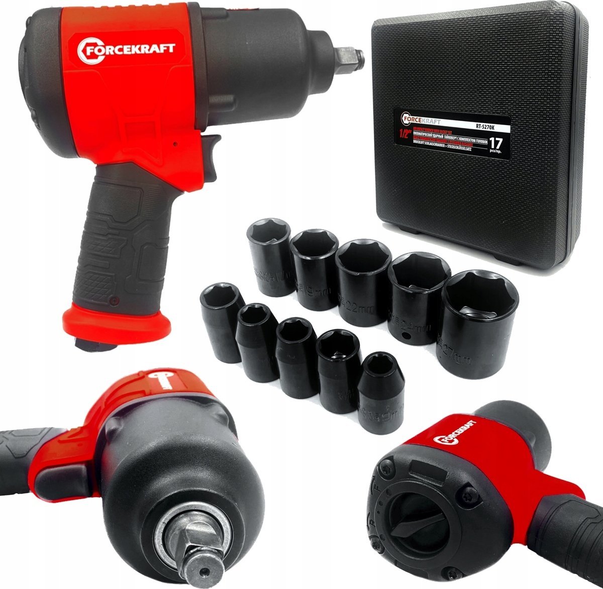 Forcekraft    TWIN HAMMER 720Nm 1/2" |