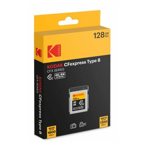 Kodak CFexpress Type B 128GB EKMCFX128GK