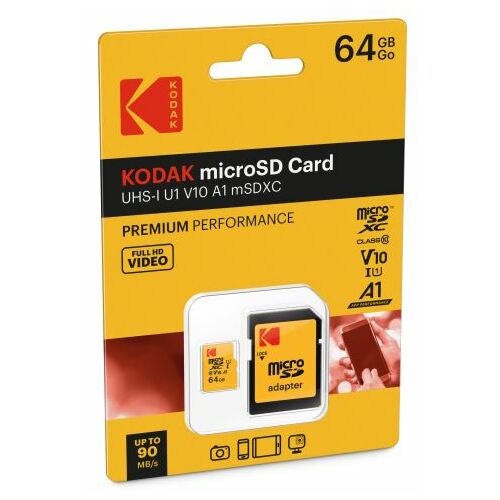 Kodak MicroSDXC 64GB UHS-I U1 V10