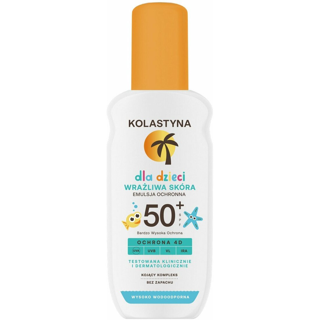 Kolastyna Kolastyna spray wrażliwa  spf50+ new