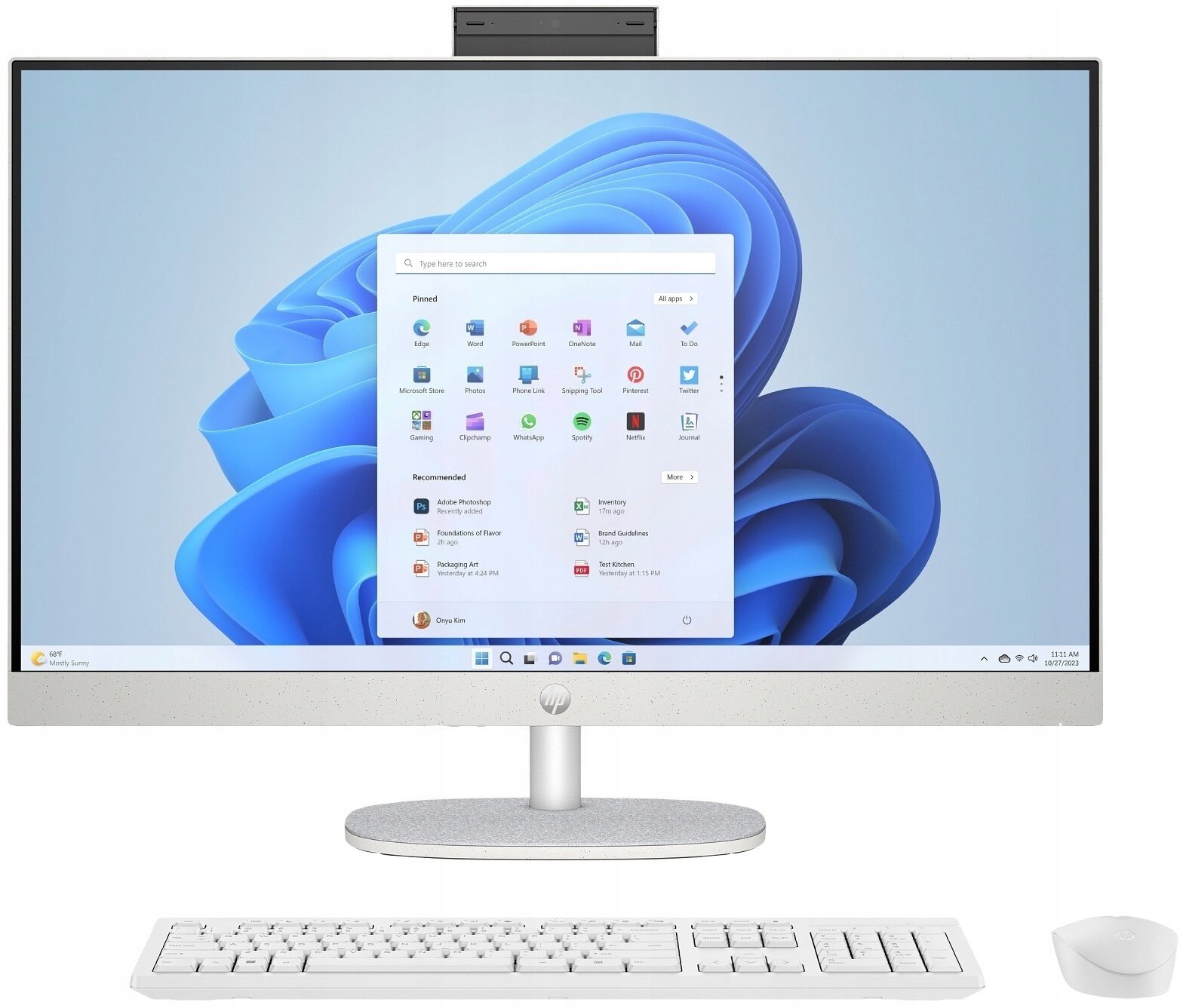 Komputer HP AIO 27-cr1013nw Core Ultra