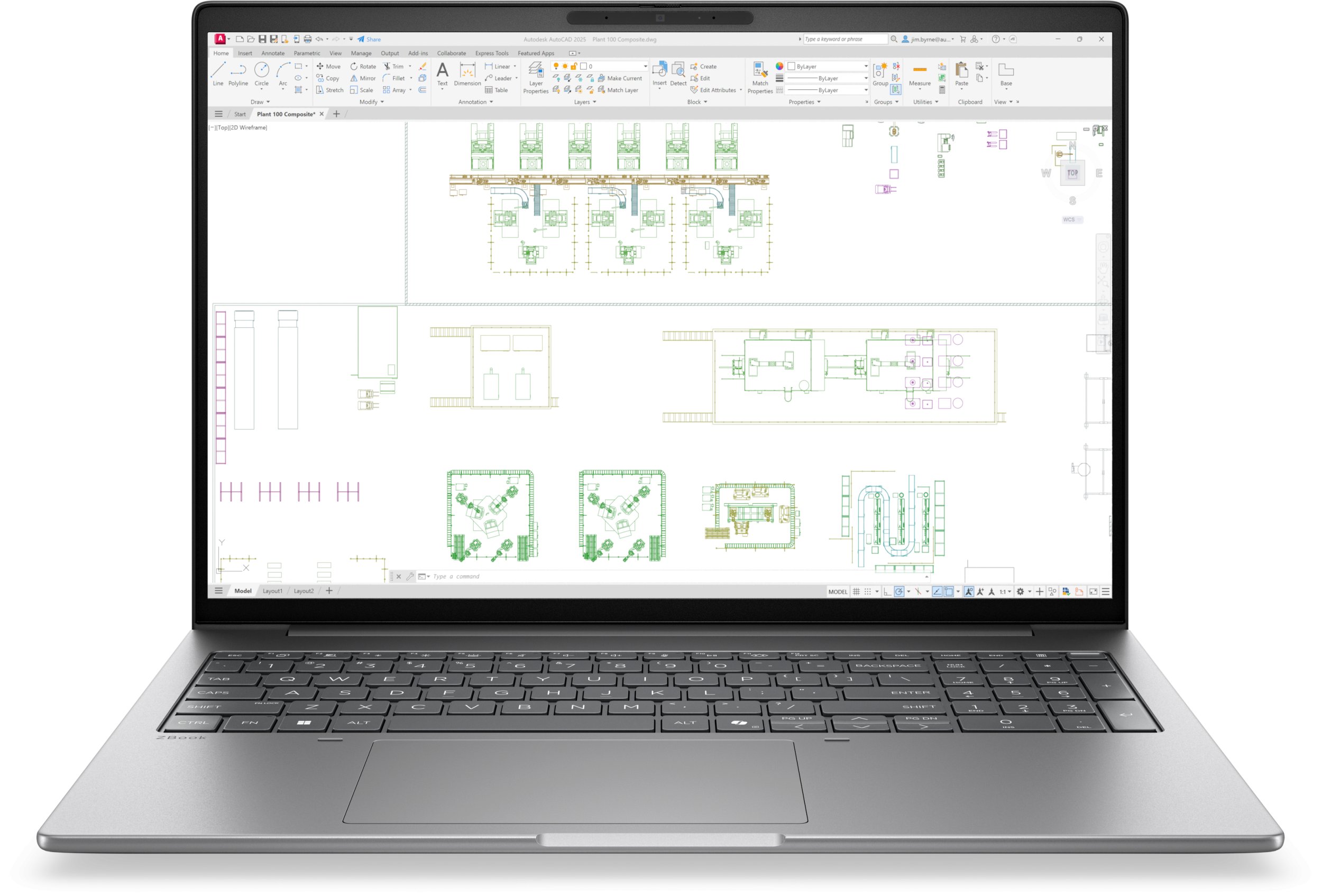Komputer HP ZBook 8 G2i 16"