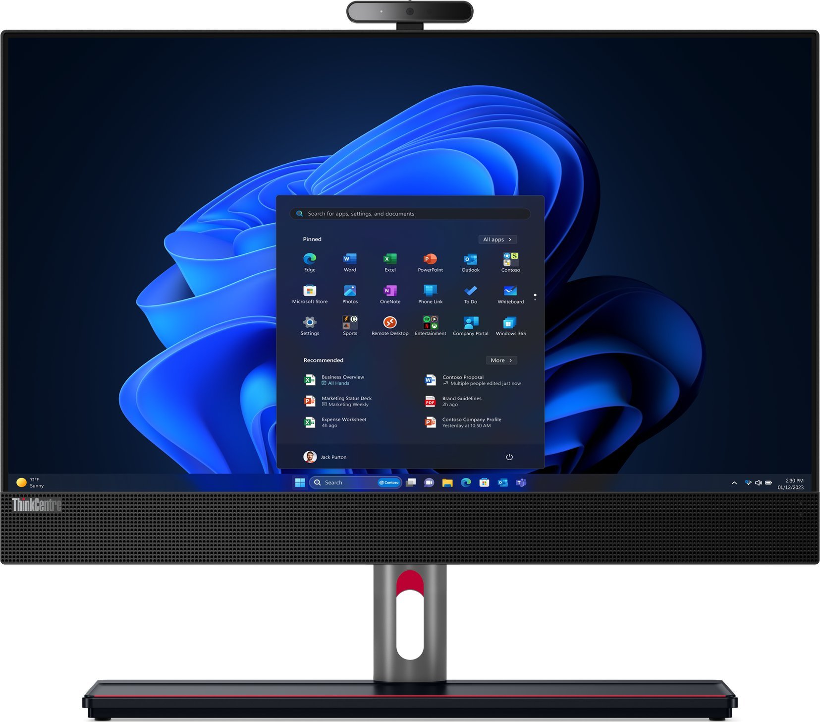 Komputer Lenovo AIO M90a Gen 5