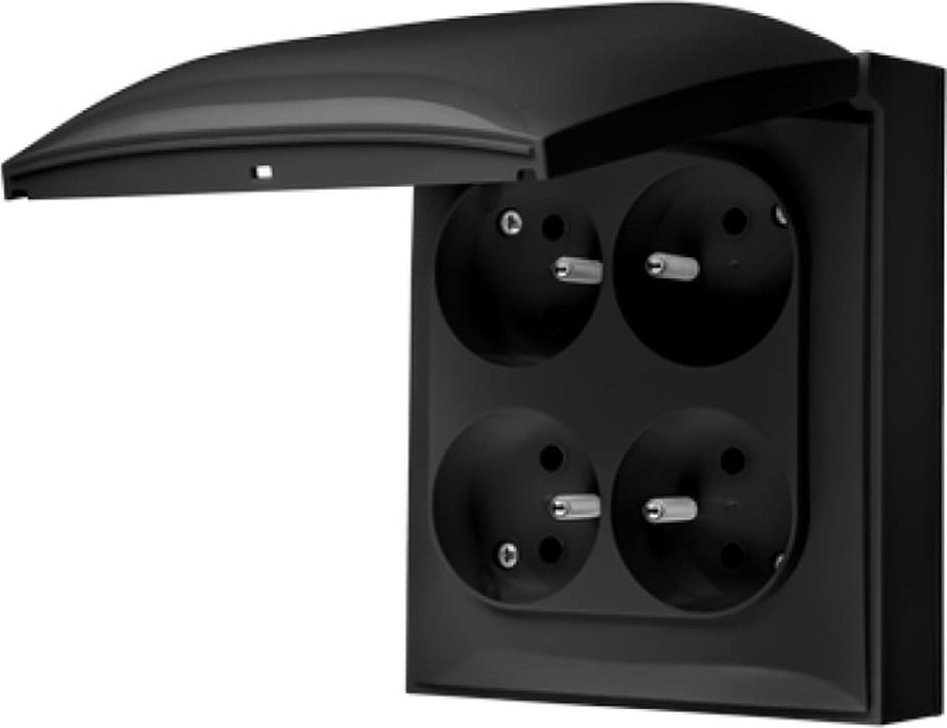 Kontakt-Simon Simon Aquaclick  IP44, 4-krotne z