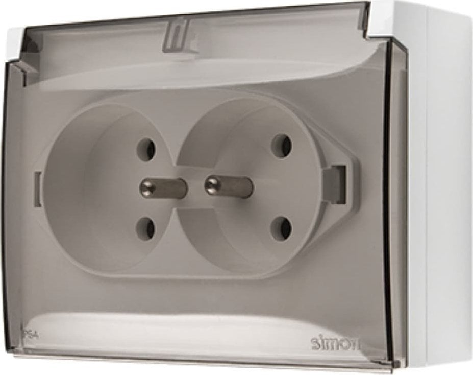 Kontakt-Simon Simon Aquaclick IP44, kompaktowe z