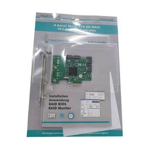 Dawicontrol DC-614e RAID SATA PCIe blister