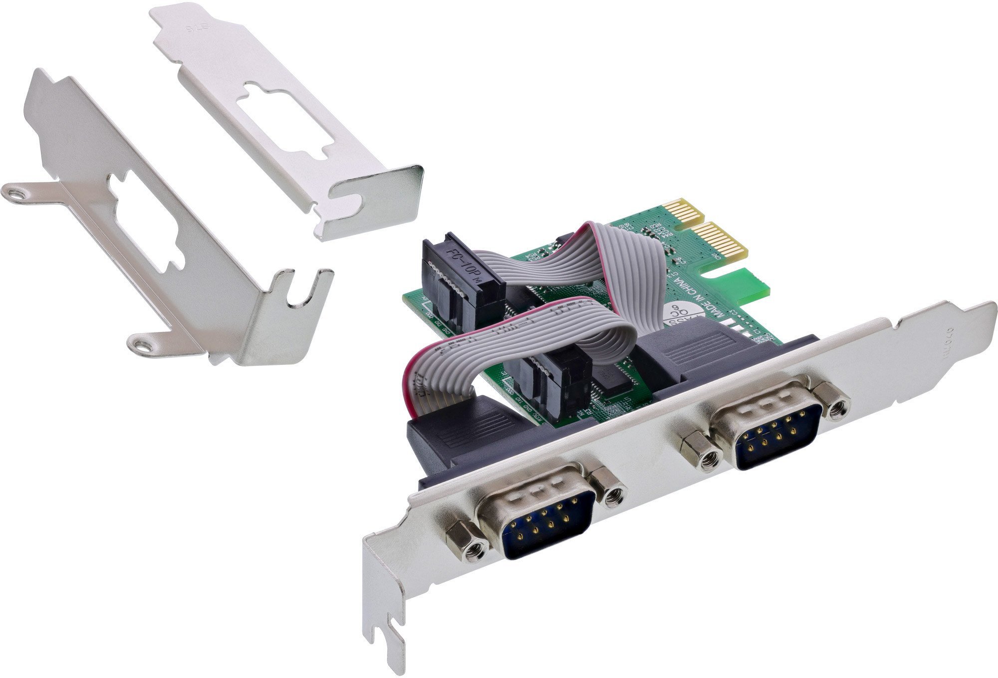 InLine ® Karta interfejsu, 2x Szeregowy