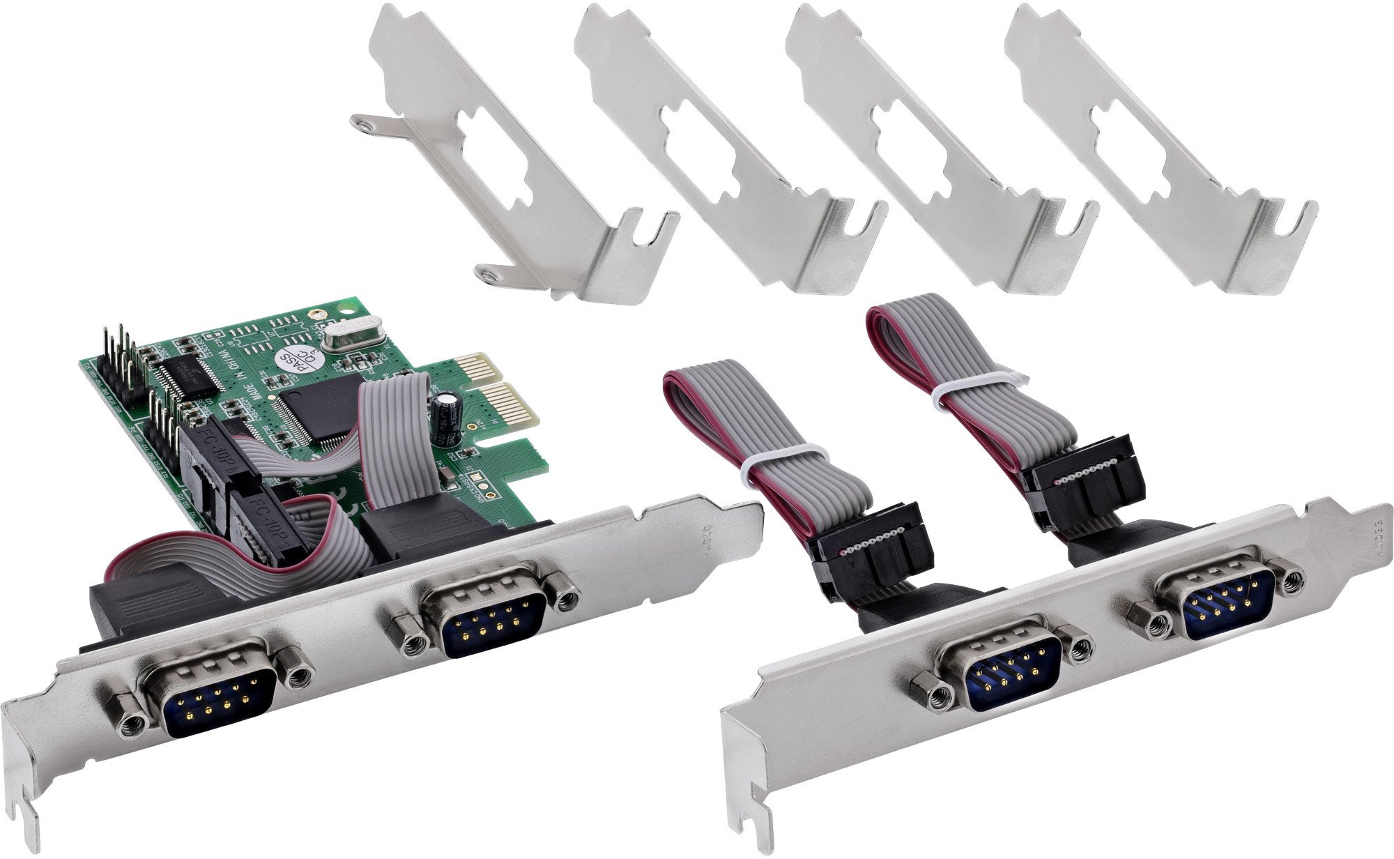StarTech InLine PCIe 4-Port RS-232 Card