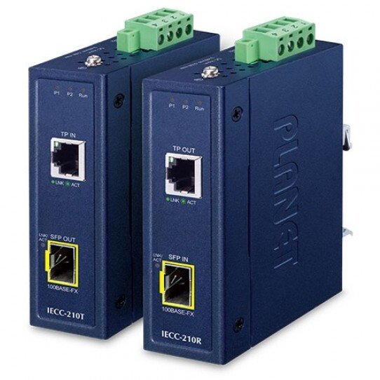 Konwerter wodowy Planet Industrial EtherCAT Media