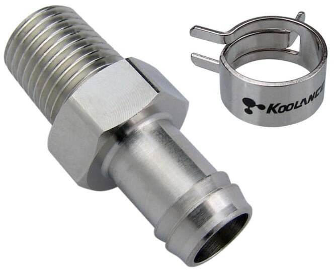 Koolance Barb fitting, 10mm inner diameter