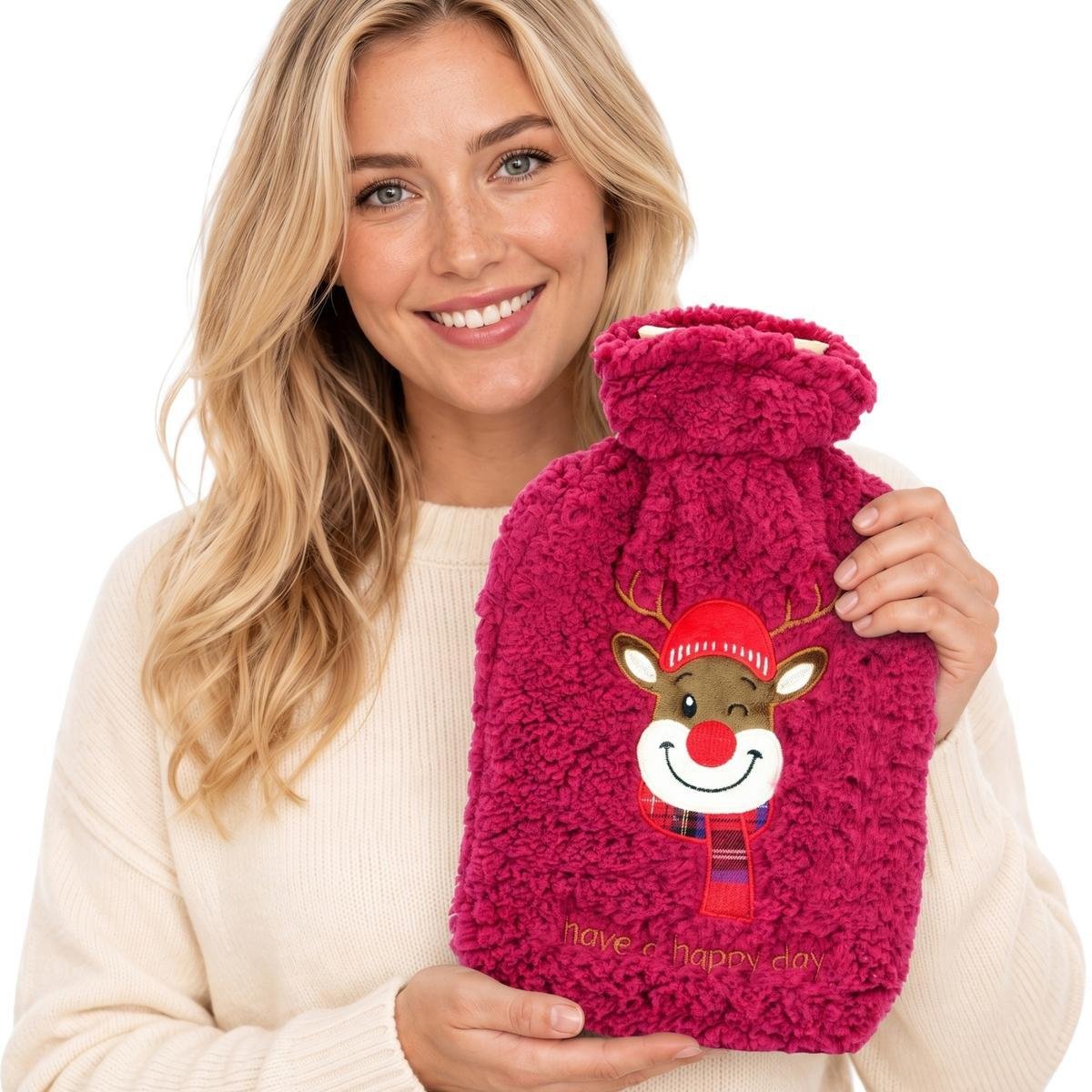 Koopman Termofor  XMAS 1,75L usmiechnięty