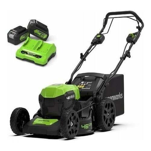 Greenworks 2x24V 46cm G24X2LM46SPK4X dual +