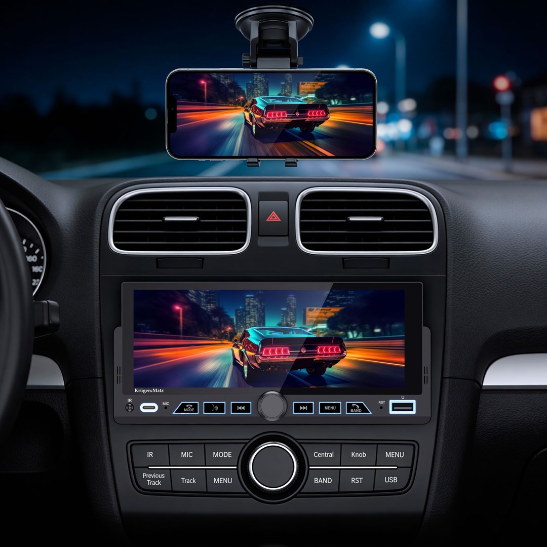 KRUGER & MATZ Radio  Kruger&Matz CarPlay/AndroidAuto