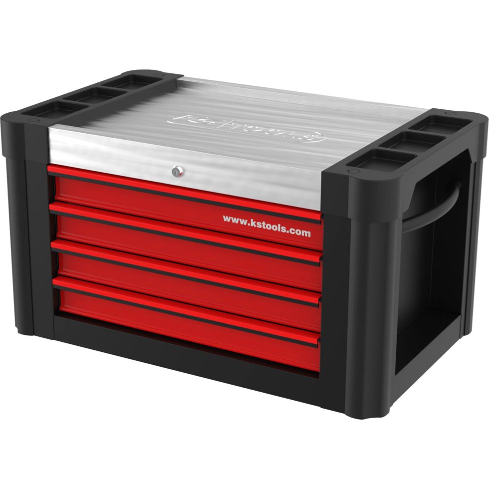 KS Tools PERFORMANCEplus P10TC black/red trolley
