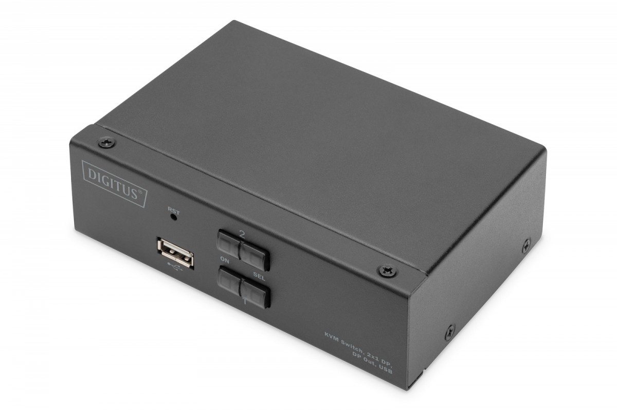 Digitus Switch KVM 2x1 DP, DP