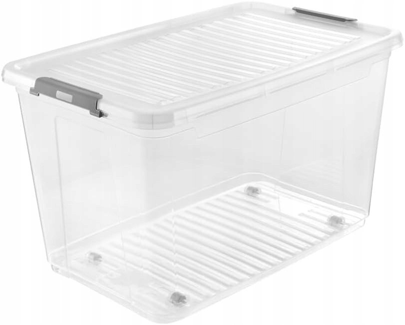 LA-KA-PE Box with lid on wheels