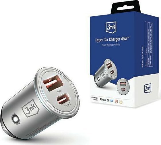 3mk Hyper Car 1x USB-A 1x