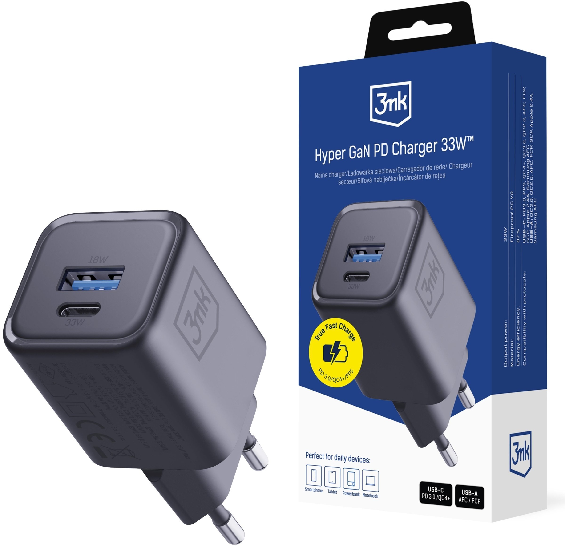 3mk Hyper Charger PD GaN 1x