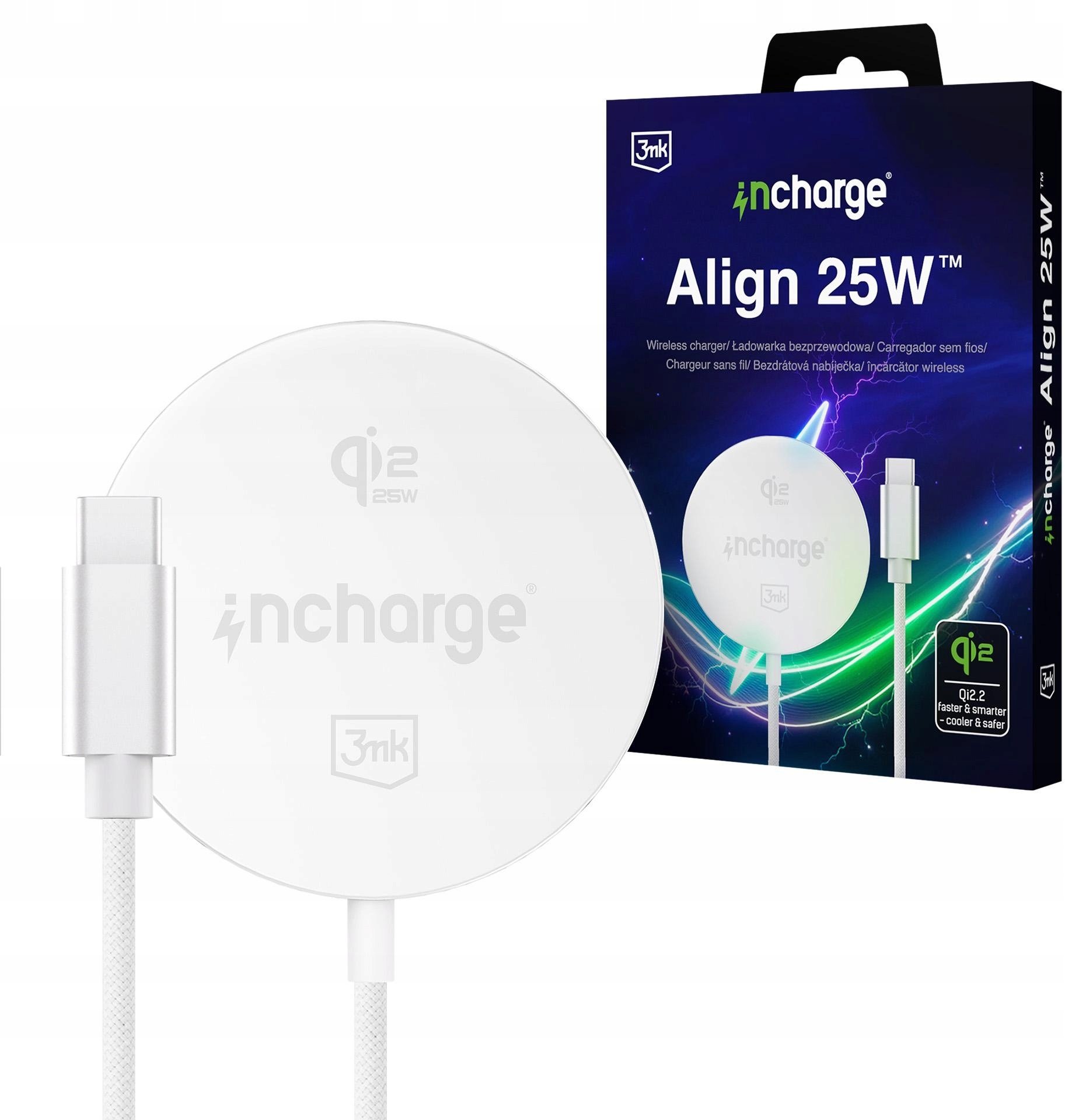 3mk incharge Align Qi2.2 25W