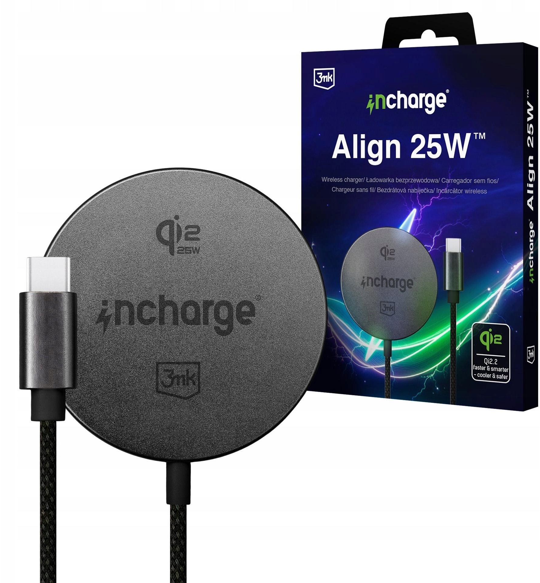 3mk incharge Align Qi2.2 25W