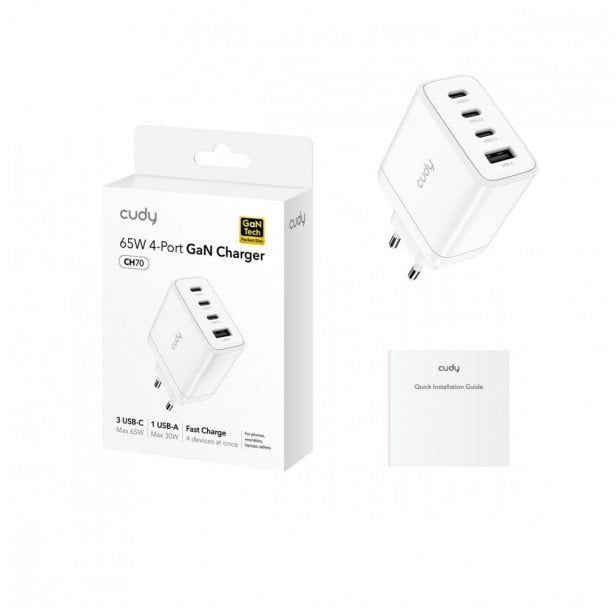 Cudy CH70 GaN 1x USB-A 3x